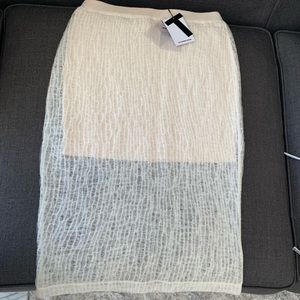 * New With Tags* Alexander Wang knit midi skirt